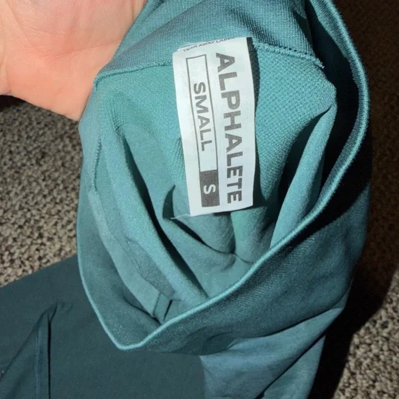 Alphalete Teal Women's Leggings - Picture 3 of 3